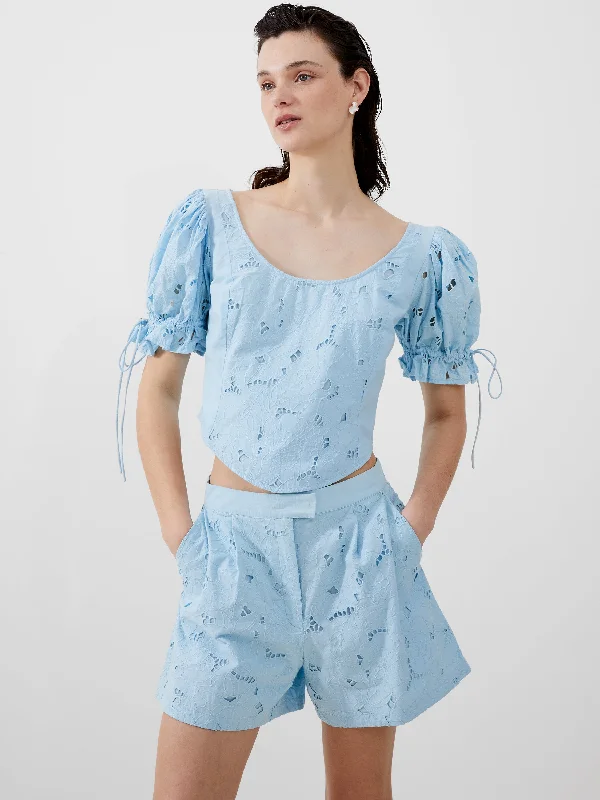 Skirts for a charity event Rhodes Cotton Embroidered Shorts