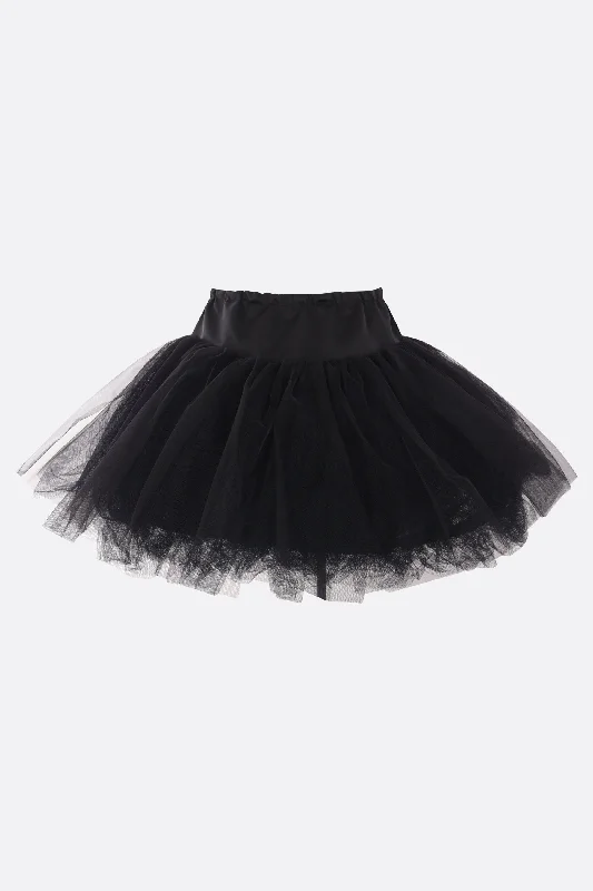 Skirts for dancing tulle and satin mini skirt