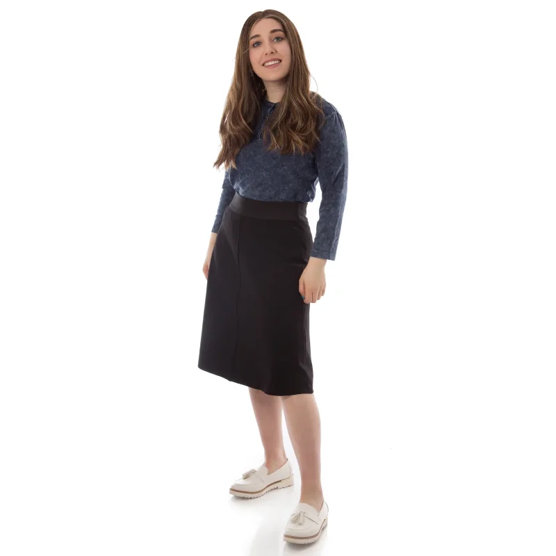Denim skirts with embroidery Women's Ponte Skirt