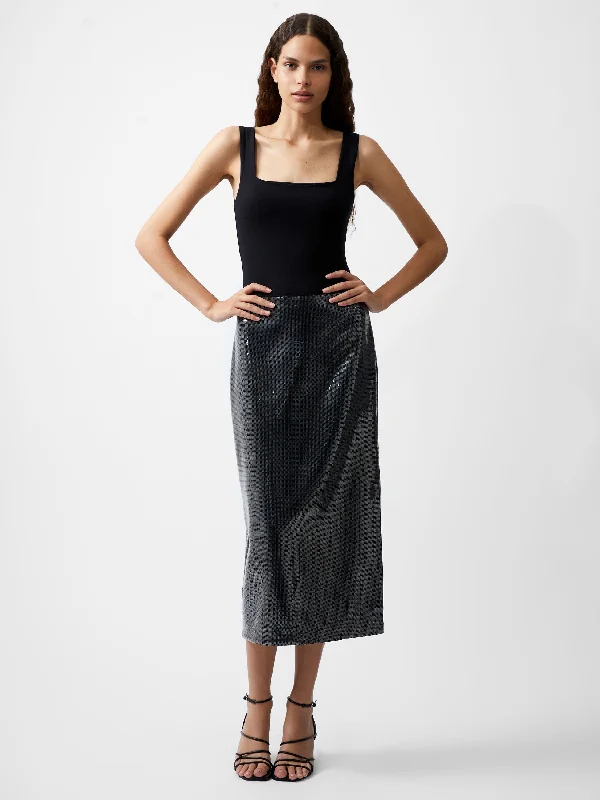 Corduroy skirts for winter Amy Sequin Midi Skirt
