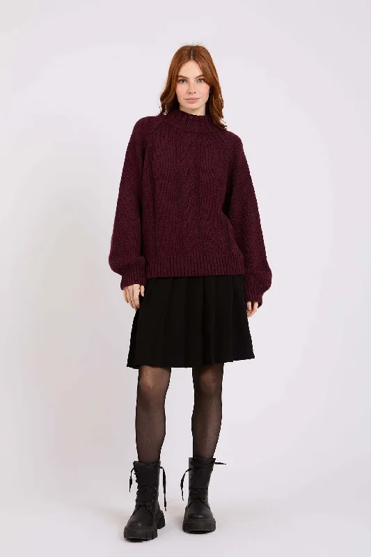 Skirts with a front zipper Women Skirt Pleated Woven Short Black