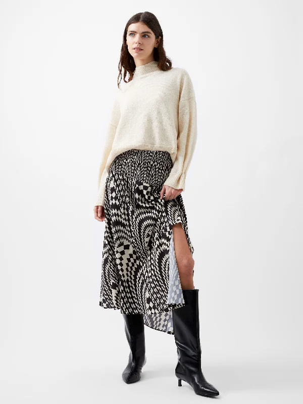 Tulle skirts for a fairy - like appearance Fern Arie Crepe Asymmetrical Skirt
