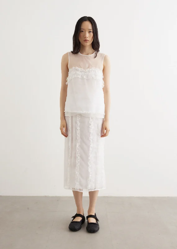Ruffled skirts for little girls x Nona Source Ocean Skirt
