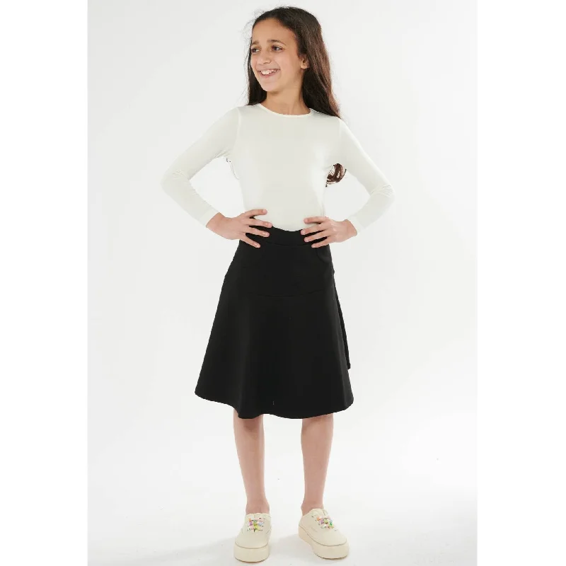 Plus size casual skirts for women Girls Skater Skirt