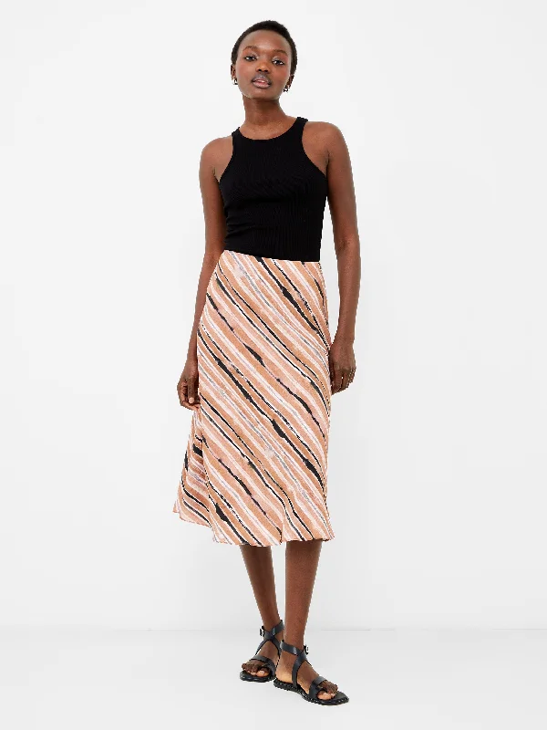 Skirts with a pom - pom trim Gaia Flavia Textured Skirt