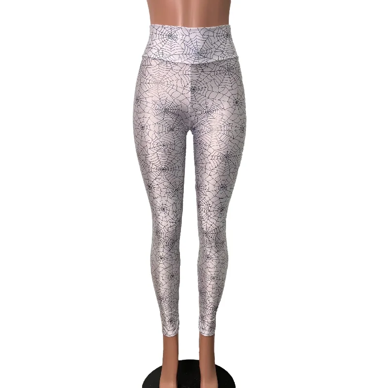 Spider Web Leggings/Tights - Choose Your Rise