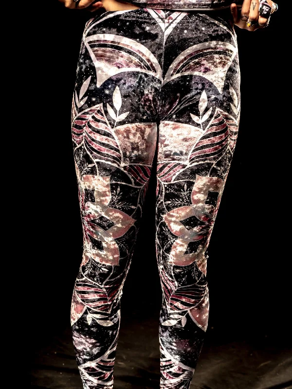 Galactic Rose Tights