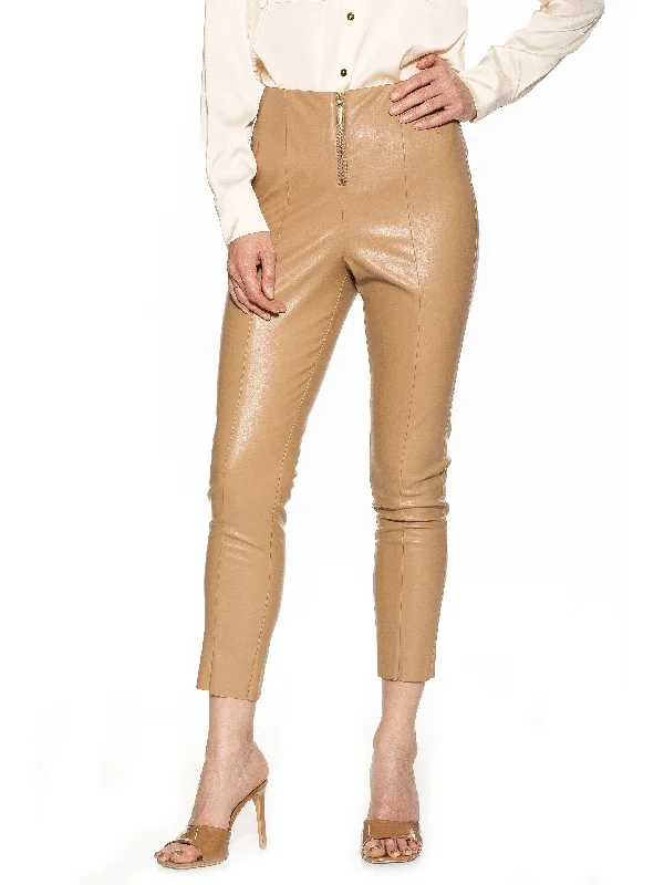 Plus Size Women's Corduroy Tight Trousers in Olive Green for a Retro and Cozy VibeLeather Pants Plus Size Women's Corduroy Tight Trousers in Olive Green for a Retro and Cozy VibeLeather Pants