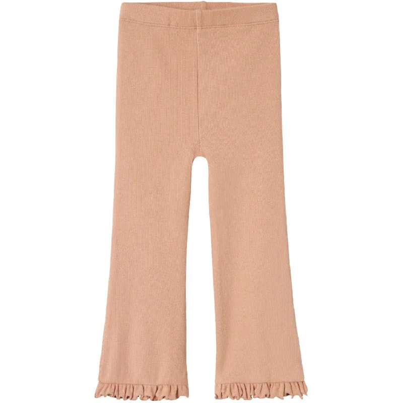 Lil'Atelier Mahochany Rose Gago Kyr Bootcut Leggings