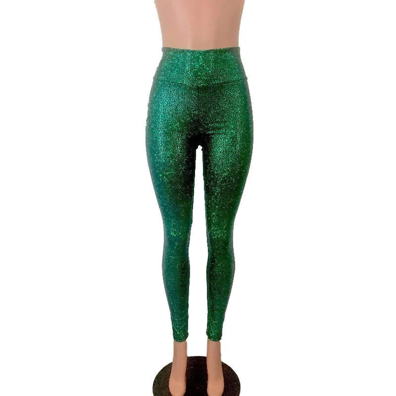 Women's High - Waisted Tight Trousers with Side Slits in Beige for a Trendy LookSALE - MEDIUM ONLY - Metallic Green Avatar High Waisted Leggings Pants Women's High - Waisted Tight Trousers with Side Slits in Beige for a Trendy LookSALE - MEDIUM ONLY - Metallic Green Avatar High Waisted Leggings Pants