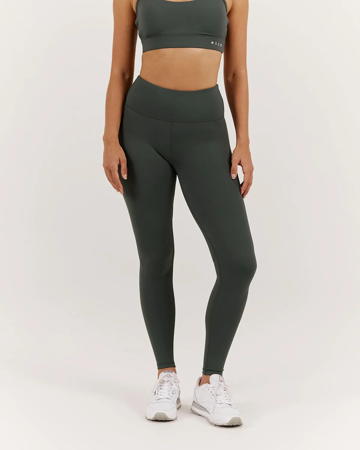 Muscle Republic | Inspire Full Length Leggings - Fern