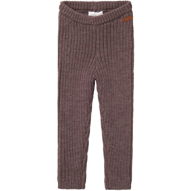 Women's Seamless Compression Tight Trousers in Gray for Fitness and Yoga SessionsName It Sparrow Wriss Wool Knit Leggings Women's Seamless Compression Tight Trousers in Gray for Fitness and Yoga SessionsName It Sparrow Wriss Wool Knit Leggings