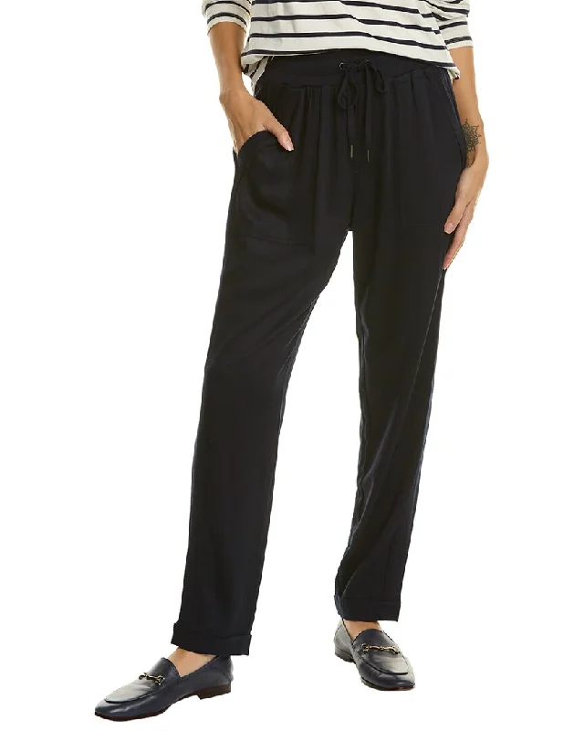 Splendid Straight Leg Cashmere-Blend Pant