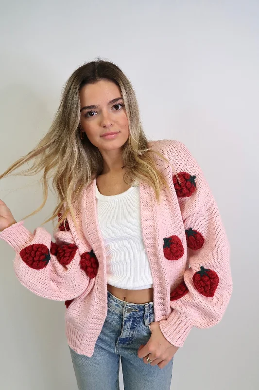 STRAWBERRY FIELDS CARDIGAN