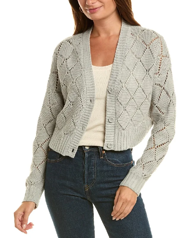 525 America Diamond Stitch Cardigan