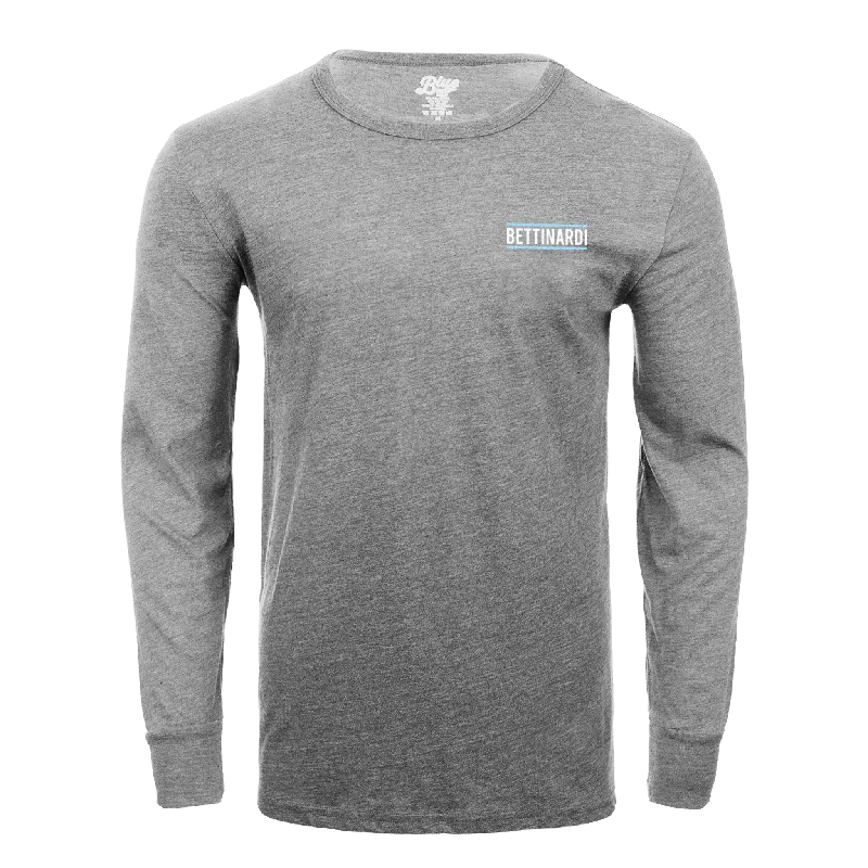 Betti Chicago Hex Heathered Long Sleeve T-Shirt