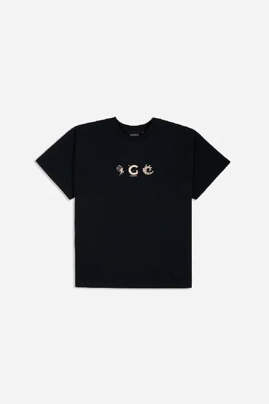 Moisture - Wicking Women T Shirt for Active LifestylesGALLERY OPENING T-SHIRT 240GSM BLK