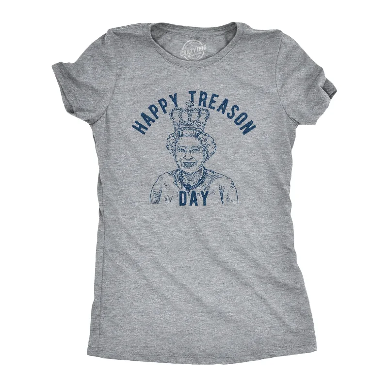 Muscle Women T Shirt for a Sporty and Casual LookHappy Treason Day Women's T Shirt