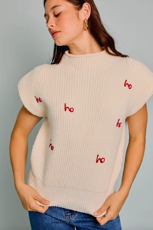 Boat Neck Women's Merino Wool Sweaters in Neutral ShadesHo Ho Ho Mock Neck Sweater Top Boat Neck Women's Merino Wool Sweaters in Neutral ShadesHo Ho Ho Mock Neck Sweater Top