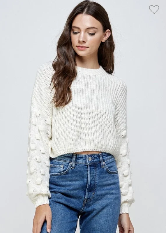 Tie - Front Women's Lambswool Sweaters in Pastel HuesFINAL SALE Ivanna Sweater-Ivory Tie - Front Women's Lambswool Sweaters in Pastel HuesFINAL SALE Ivanna Sweater-Ivory