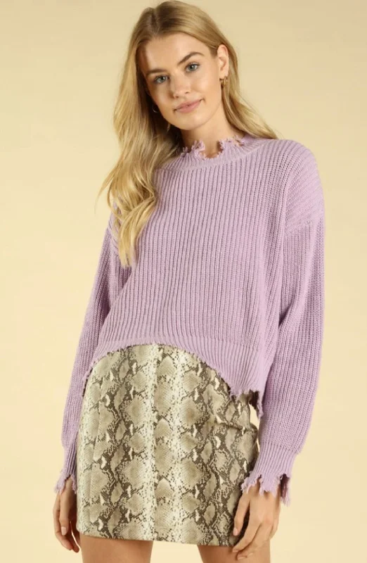 Jennie Sweater- Lavender