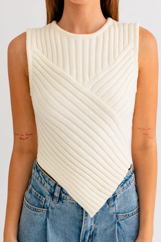 Lauren Sweater Top-Off White