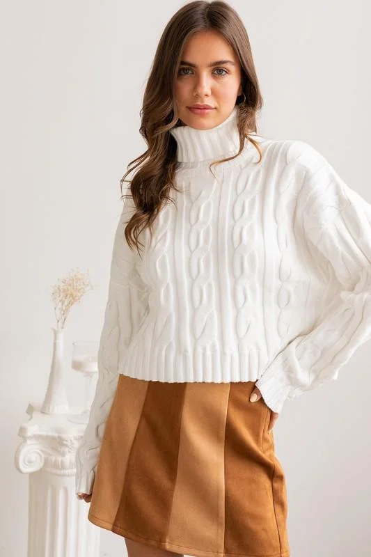 Short Sleeve Women's Cotton Blend Sweaters in Pastel ColorsLois Sweater