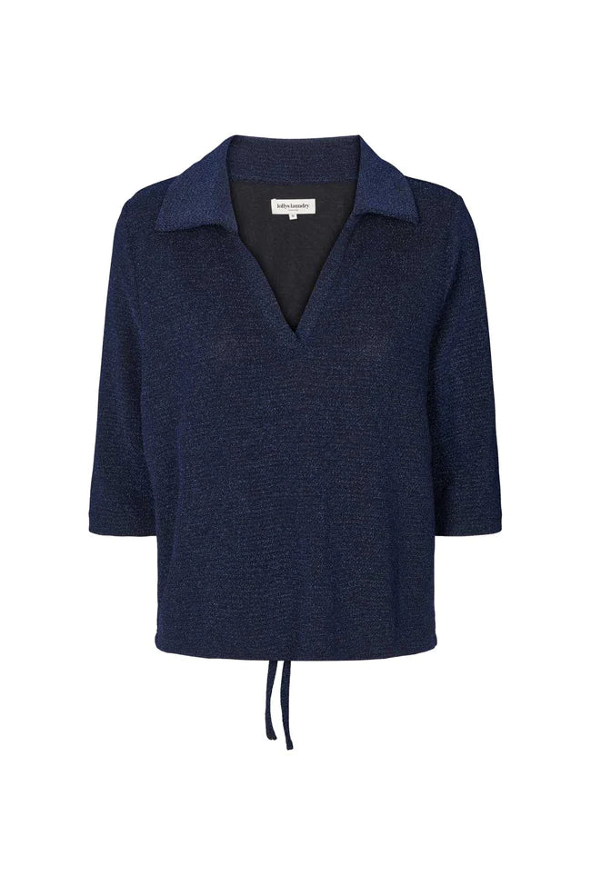 Lollys Laundry Dark Blue Berlin Blouse