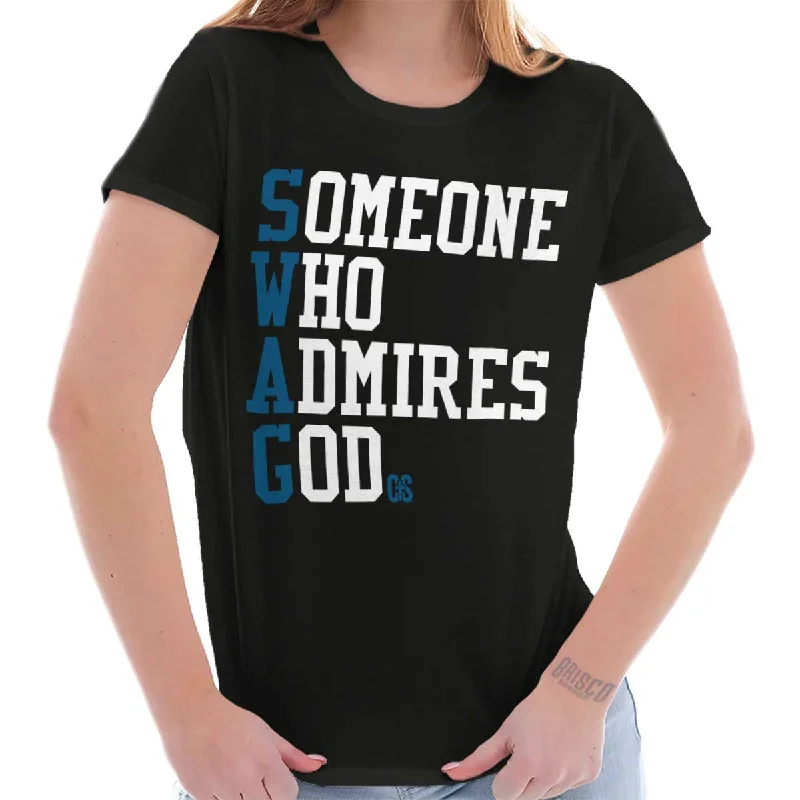 Organic Cotton Women T Shirt for Eco - Conscious WearersSWAG Ladies T Shirt