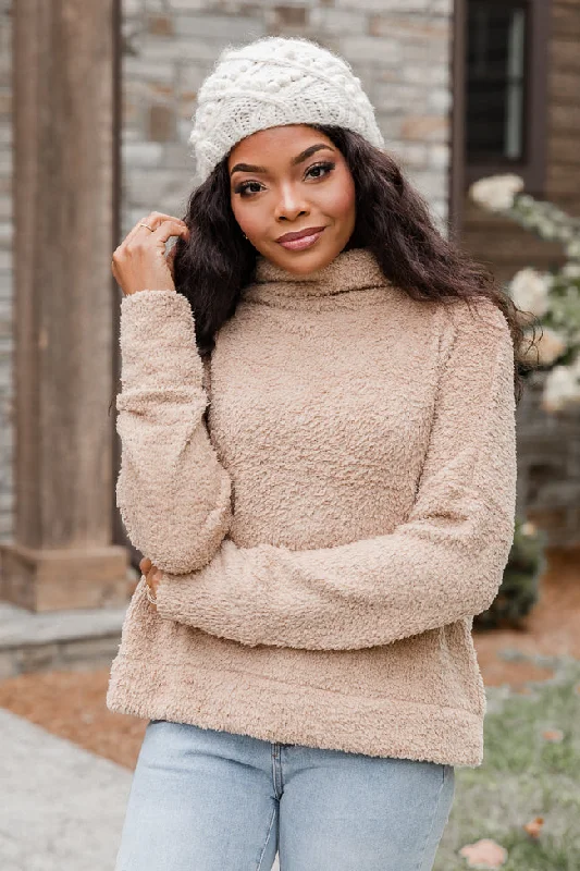 Button - Down Women's Shetland Wool Sweaters in Traditional PatternsTimeless Tales Mocha Fuzzy Mock Neck Sweater FINAL SALE Button - Down Women's Shetland Wool Sweaters in Traditional PatternsTimeless Tales Mocha Fuzzy Mock Neck Sweater FINAL SALE
