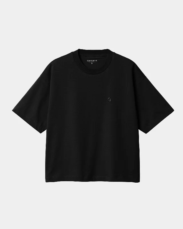 Striped Women T Shirt in a Classic PatternChester T-Shirt | Black