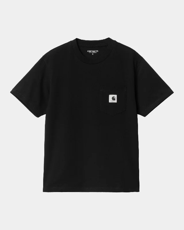 Graphic Print Women T Shirt for a Trendy StatementWomen's Pocket T-Shirt | Black