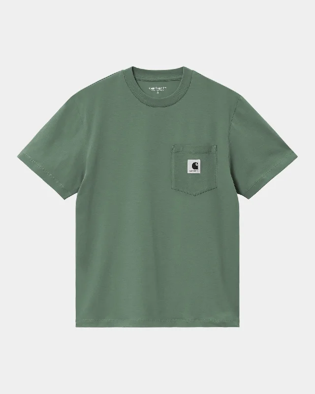 Women’s Pocket T-Shirt | Duck Green