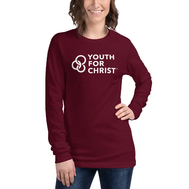 Long Sleeve Women T Shirt for Cooler WeatherYFC Adult Unisex Long Sleeve Tee