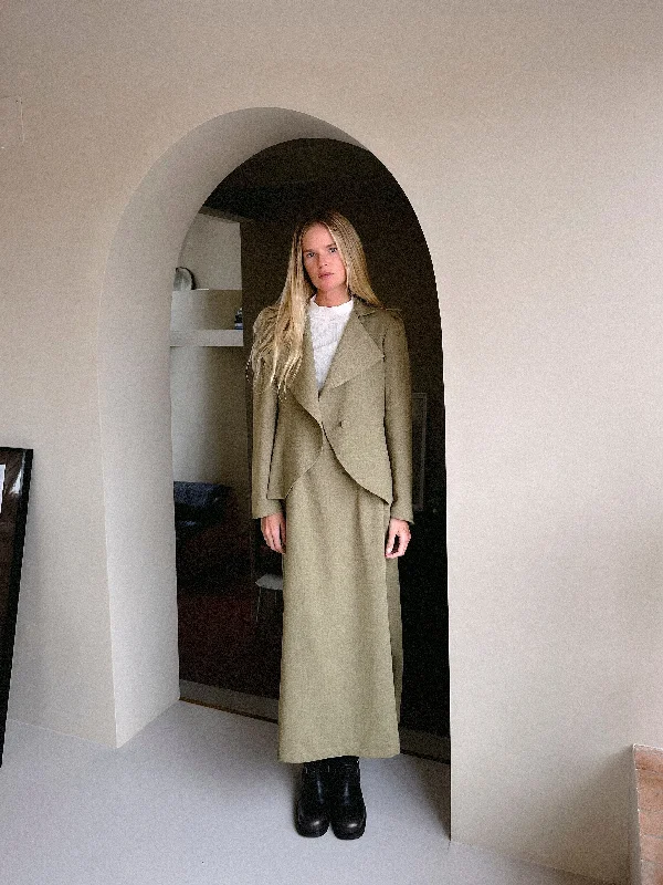 Olive Green Lana Blazer