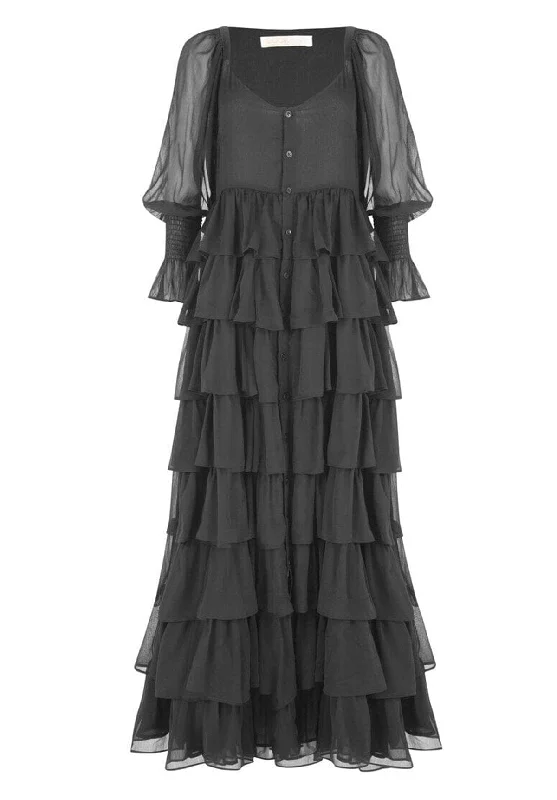Lace - Embellished Women Dress for an Elegant and Sophisticated AppearanceLayer of The Day Lace - Embellished Women Dress for an Elegant and Sophisticated AppearanceLayer of The Day