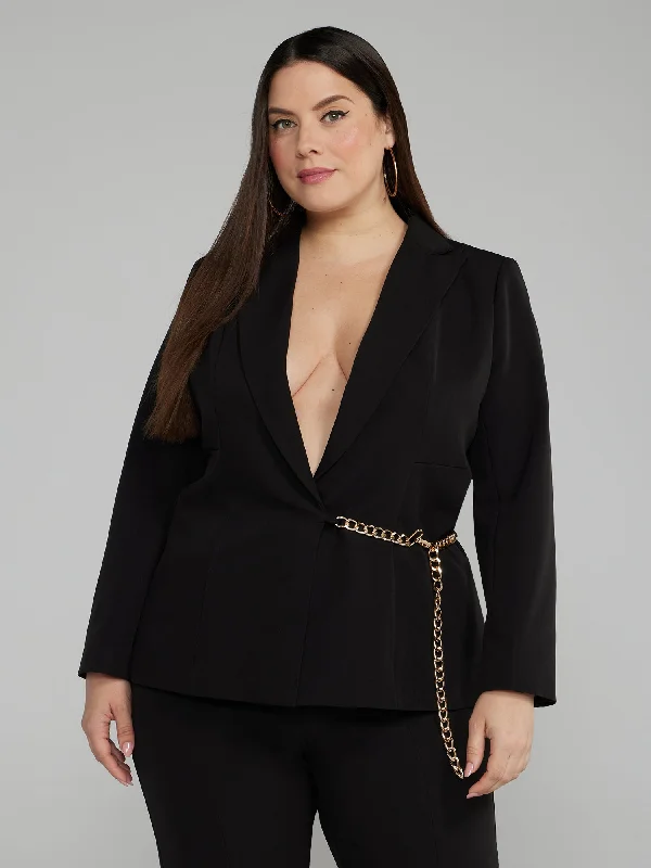 Women's Belted Blazers in Camel Color for a Sophisticated OutfitEdgy Boss Energy Blazer Women's Belted Blazers in Camel Color for a Sophisticated OutfitEdgy Boss Energy Blazer