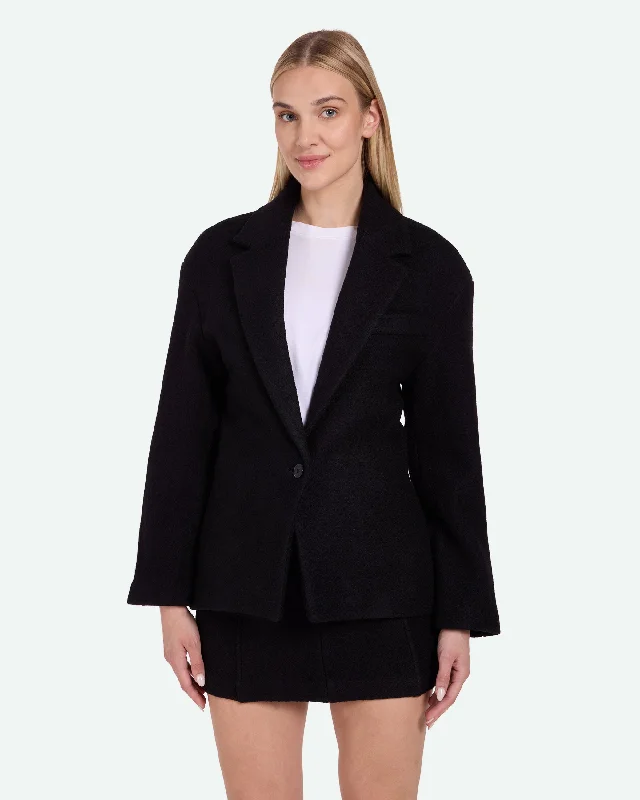 Women's Belted Blazers in Camel Color for a Sophisticated OutfitSharron 3827 Blazer - Black Women's Belted Blazers in Camel Color for a Sophisticated OutfitSharron 3827 Blazer - Black