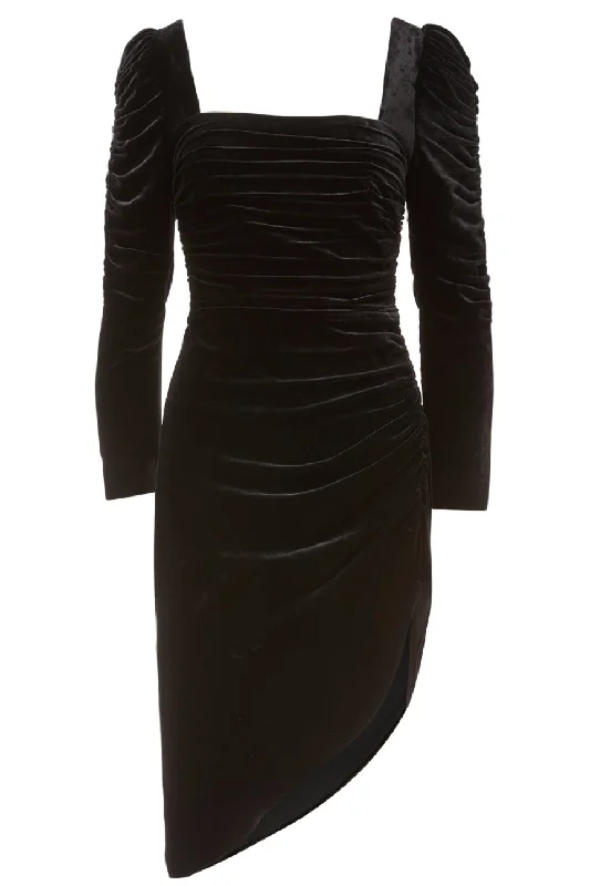 Lace - Embellished Women Dress for an Elegant and Sophisticated AppearanceToki Velvet Dress Lace - Embellished Women Dress for an Elegant and Sophisticated AppearanceToki Velvet Dress