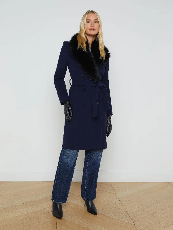 Women's Notched Lapel Blazers in Beige for a Timeless OutfitTristan Coat