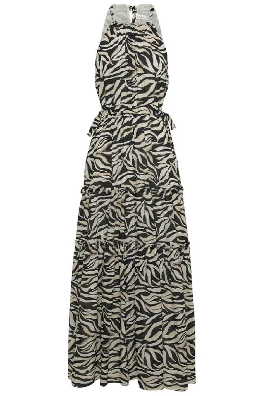 Plus Size Women Dress with a Flattering A - Line Cut for Comfort and StyleZenya Halter Maxi Dress Plus Size Women Dress with a Flattering A - Line Cut for Comfort and StyleZenya Halter Maxi Dress