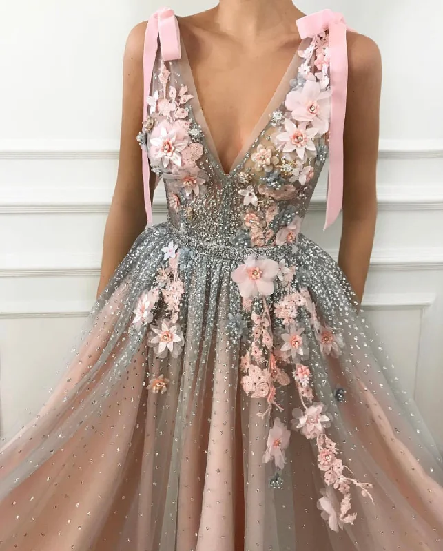 Bloomsbury Rose Gown