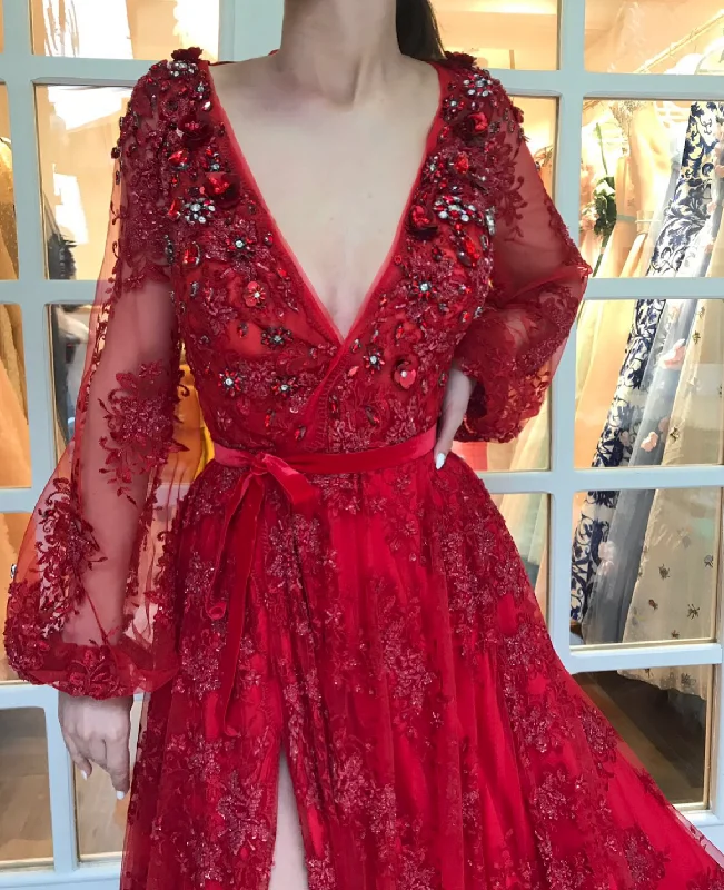 Empire Waist Women Dress to Accentuate the Bust and Conceal the WaistCardina Embroidered Gown Empire Waist Women Dress to Accentuate the Bust and Conceal the WaistCardina Embroidered Gown