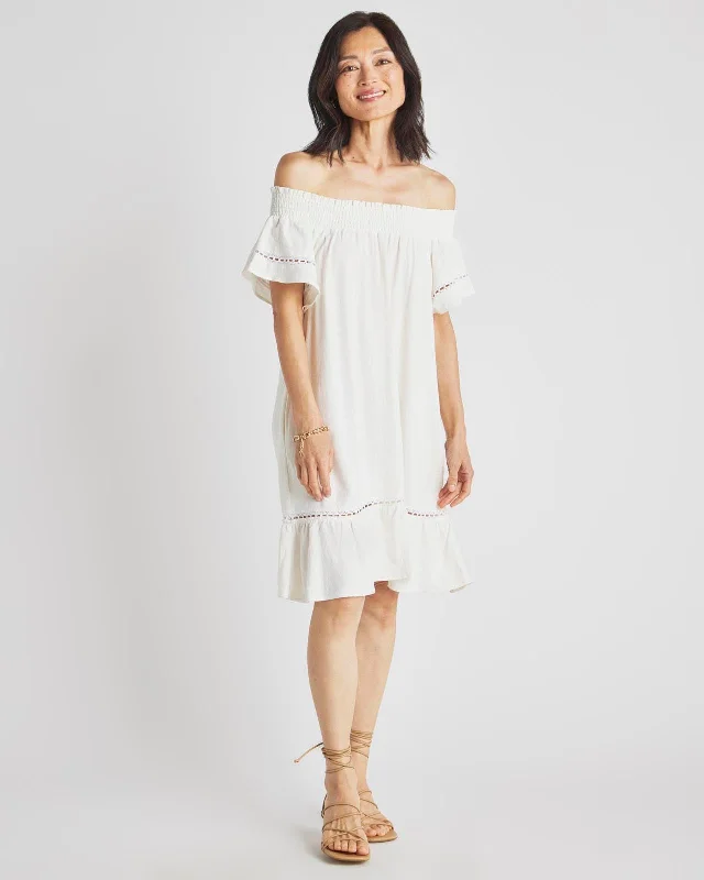 Maxi Women Dress with Floral Print for a Bohemian VibeKaia Off Shoulder Dress