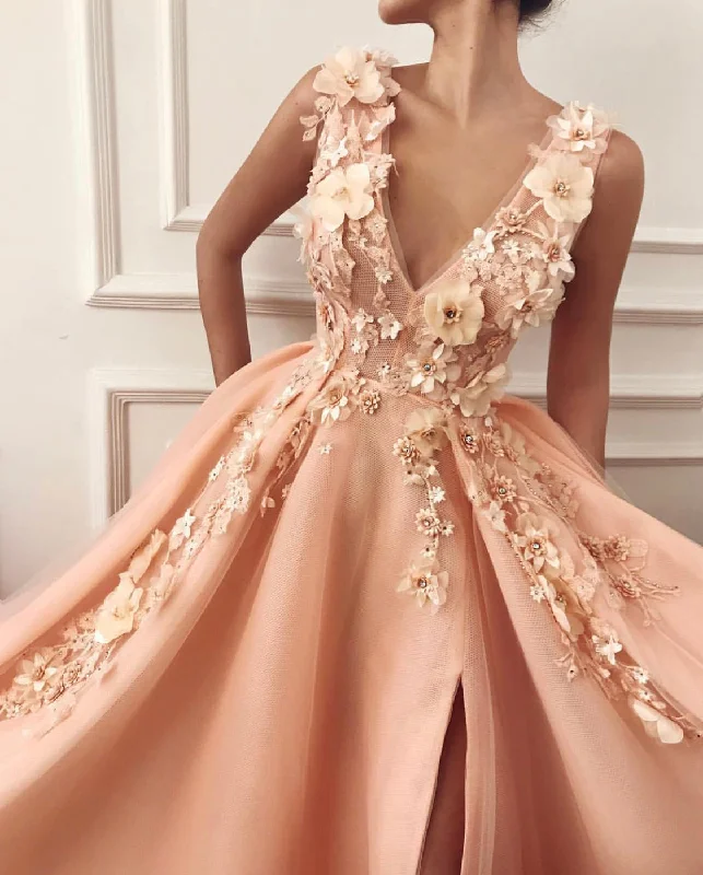 Magnolia Blooms Gown