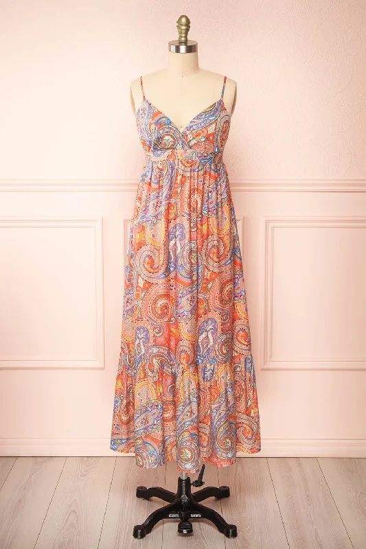 McKinley | Paisley Midi Dress