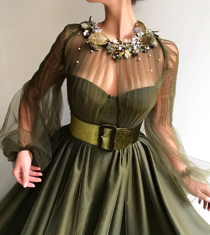 Mossy Princess Gown