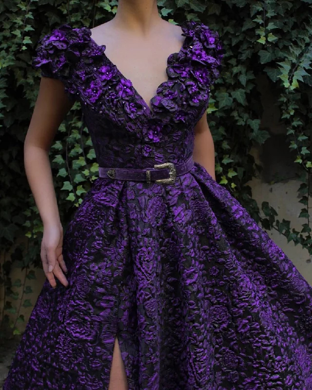 Rebecca Violet Gown