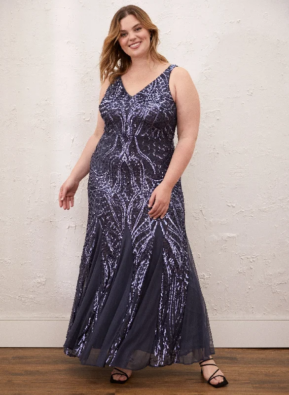 Shift Women Dress with a Simple and Classic Design for Everyday WearSequin Dress