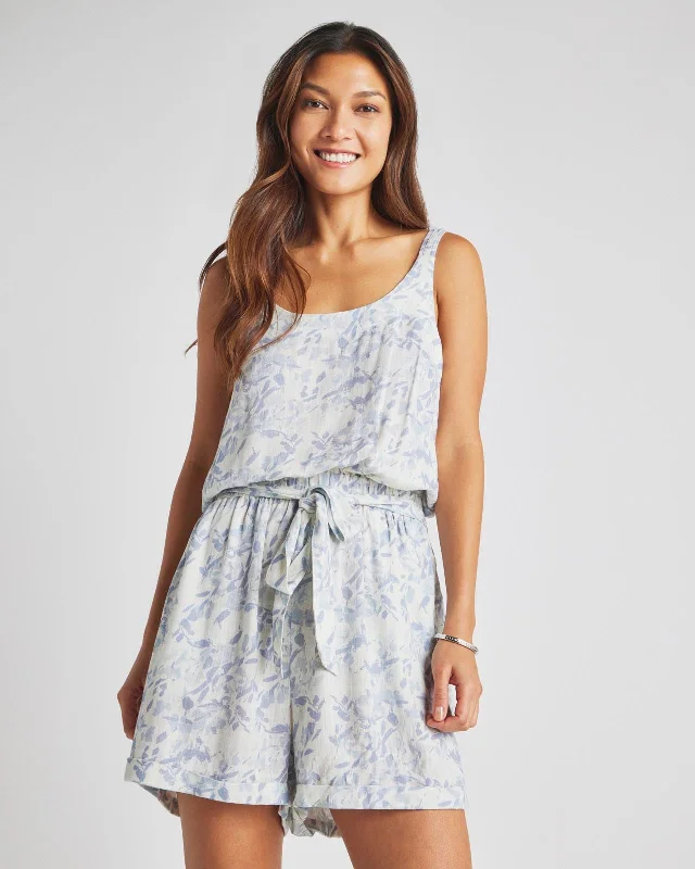 Maxi Women Dress with Floral Print for a Bohemian VibeWatercolor Bloom Romper